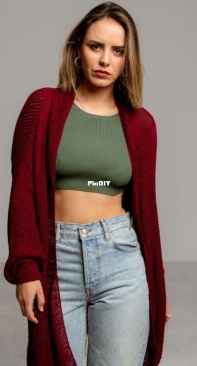 Wheat Cardigan by We Are Knitters - English, French, German, Spanish, Italian, Polish