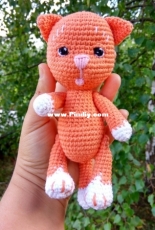 Red kitten crochet