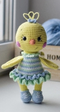 Crochet Friends Lab - Tatyana/Tatiana Kostochenkova - Easter Chicken