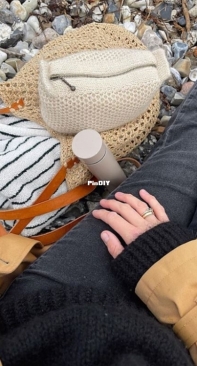 Honey Clutch by Mette Mette Wendelboe Okkels - PetiteKnit - English