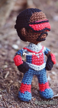 Guichai Crochet Dolls - Armano Ginji - Teechalit Wattanawongwisut - The Falcon