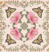 Naine Atelier PSCHD001 - Poor Stitchers Butterfly Elegance