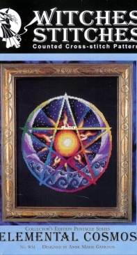 Witches Stitches W51 - Elemental Cosmos by Anne Marie Garrison PCS