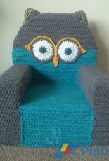 Julie Marie Trimpe - Owl Toddler Chair