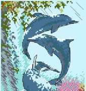 Dimensions 6817 Dolphin Trio