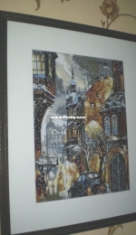 "Snow in the city" Novaya Sloboda