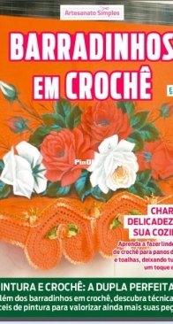 EdiCase - Artesanato Simples - Trims in Crochet - Barradinhos em Crochê No 43 - Portuguese