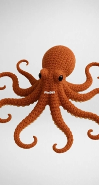 KidouCrafts - DigitalAKDShop - Azeddine Kidou - Realistic Octopus - AIPattern