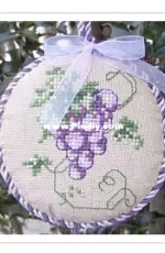 Kreinik - Frosted Grapes by Ursula Michae - Free