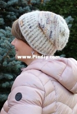 The Winter Market Hat by Alexis Adrienne - cold comfort knits
