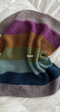 Softly Striped Baby Blanket by Nancy Queen-Free