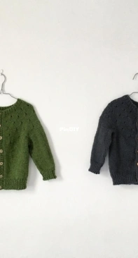 Yarn Over Cardigan by No Frills Knitting -Free