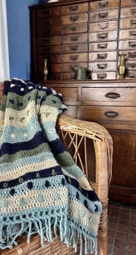 Bisa Chefa - Gabriela Sánchez - Finisterre blanket - Manta Finisterre - Spanish