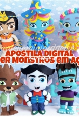 Mimos da Elen - Super monstros em açao by Elen Batista - Portuguese