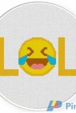 Daily Cross Stitch - LOL