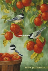 Gerdamoon Bonus 004 - Birds on Apples