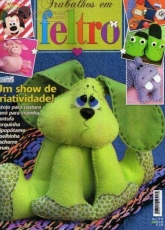Felting-Trabalhos em Feltro-N°6 / Portuguese