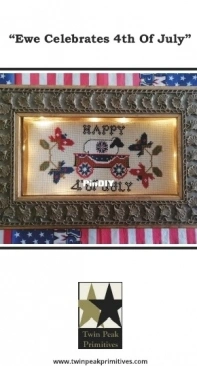 Twin Peak Primitives - Ewe Celebrates 4th of July by Nurdan Kanber - Free