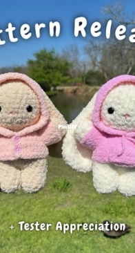 SweetPeaPlush - Melissa Ibarra - Hoodie Bunnies