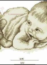 Vervaco 75.197 PN-0012148 Baby with teddy pcs