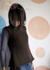 Rosa’s Sleeveless Cardi by Emma Fassio -free