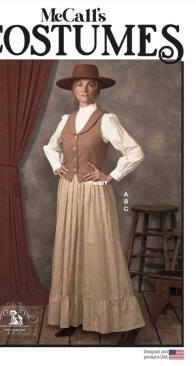 McCall's Sewing Pattern Misses' Costumes - M8398 - Sizes 18-26