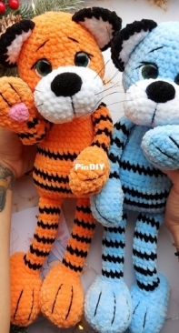 Vikusik_toys - Viktoriya Kravchenko - Tiger Tim - Russian