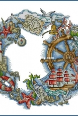 MiAxStitch - Ship History Wreath by Minasyan Yana/ Jane Eyre XSD
