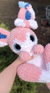 Pebbles Crochet Shop 23 - Sylveon