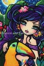 HAED HAEHANDQS 24583 QS Toucan Falls by Hannah Disney