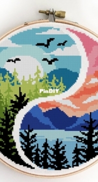 Stitches Lovers Shop - Yin Yang Landscape