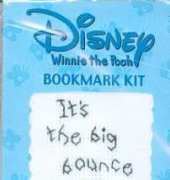 Designer Stitches E42 - Tiggers Bookmark