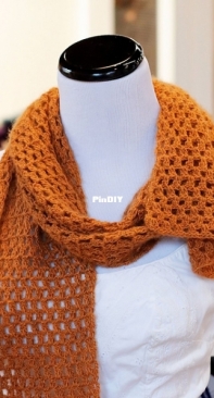 Place Marker - Cleo Malone - Granny Scarf N.1 - Free