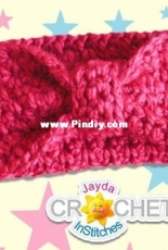 Jayda Institches - Moss Stitch Ear Warmer Headband - free