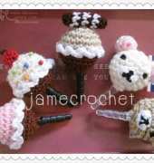 Jamecrochet  - ice cream - Thai