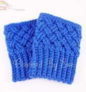 Aislinn Boot Cuffs by Janaya Chouinard - Charmed by Ewe