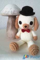 Bajo una seta-  Silvia Usón- Gabino, the amigurumi dog- English,Spanish- Free
