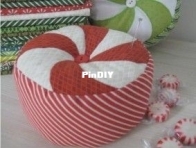 Connecting Threads - Mari Martin - Peppermint Pincushion - Free
