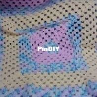 First Granny Square Blanket