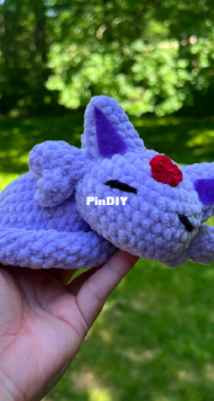 Tessie Crochets - Tess / Tessie - Sleepy Espeon