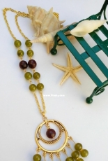 Stone necklaces