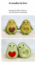 Toys For Friends - Mafulya - Maria Ufimtseva - Avocados In Love