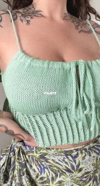 Maid You Look Top by Vanessa Fleming (Oshenknits)
