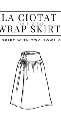 La Ciotat Skirt - Sewing Therapy - English