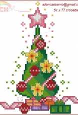 Aliona Alionca Ricamo - Elka - Christmas Tree - free