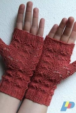 Kastanjat Mitts by Tiina Huhtaniemi-Eng,Finnish-Free