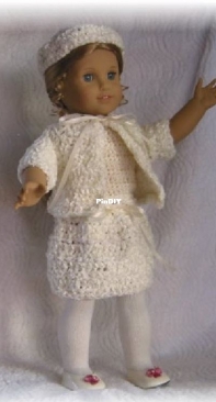 PatternsbyJeannine - Jeannine M. Holper - AG64 Sweet Ivory Suit