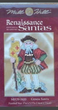 Mill Hill MH20-1633 Renaissance Santas - Genoa Santa