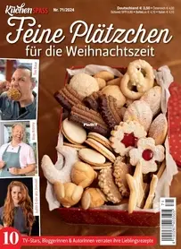 Kitchenspass - Fine biscuits for the Christmas Season - Küchenspass - Feine Plätzchen für die Weihnachtszeit - Nr.71 2024 - German
