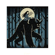 JoyfulLoop - Girl and Monster Cross Stitch Pattern ...